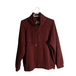 Wind River Heritage Women's Red Fleece Pullover